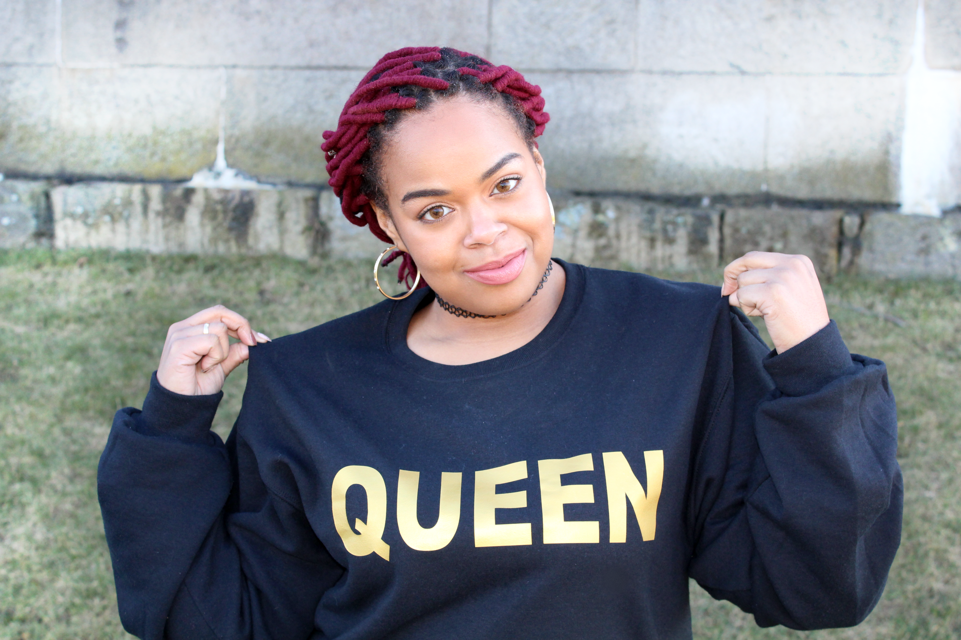 Plus Size Queen Sweatshirt