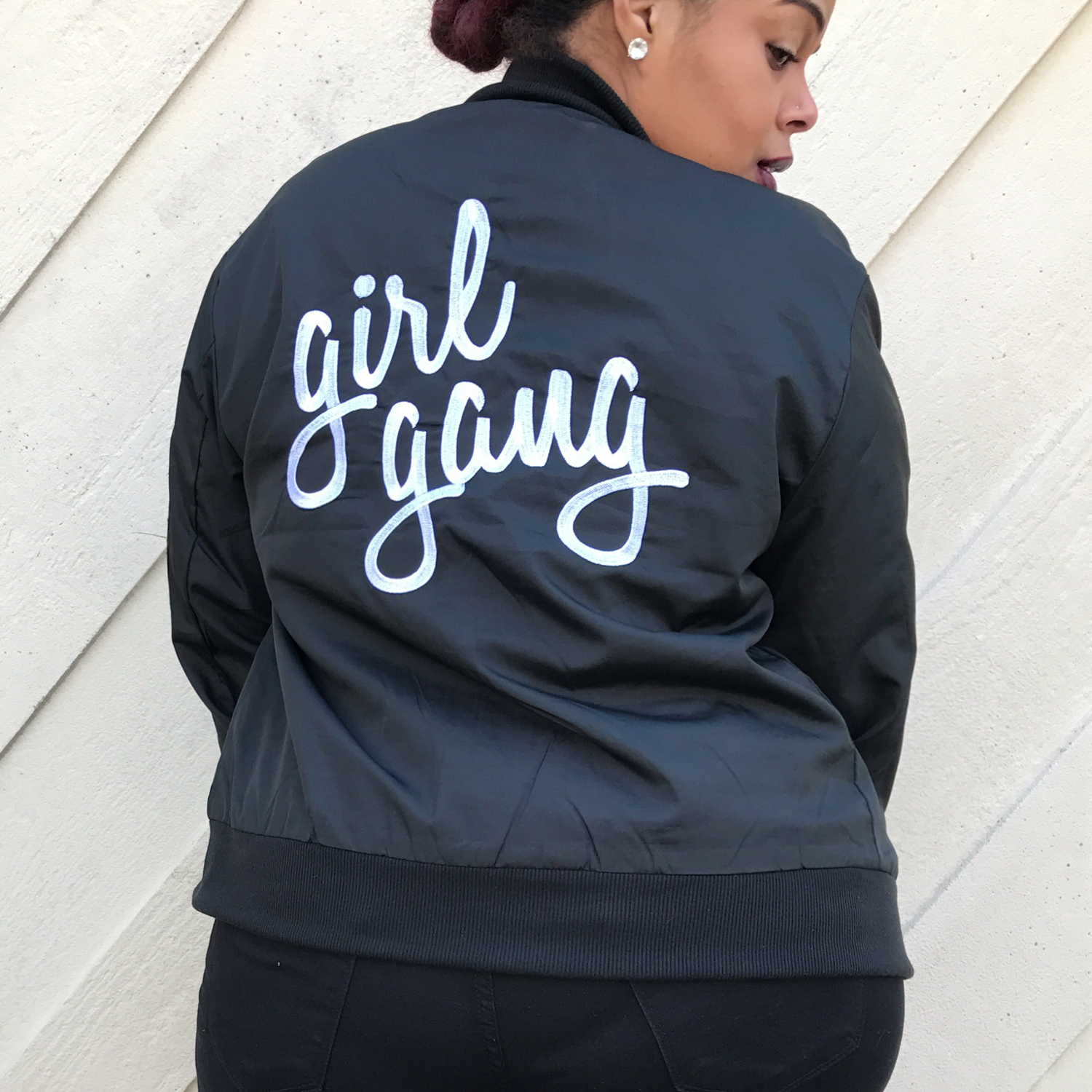 Plus size Bomber Jacket