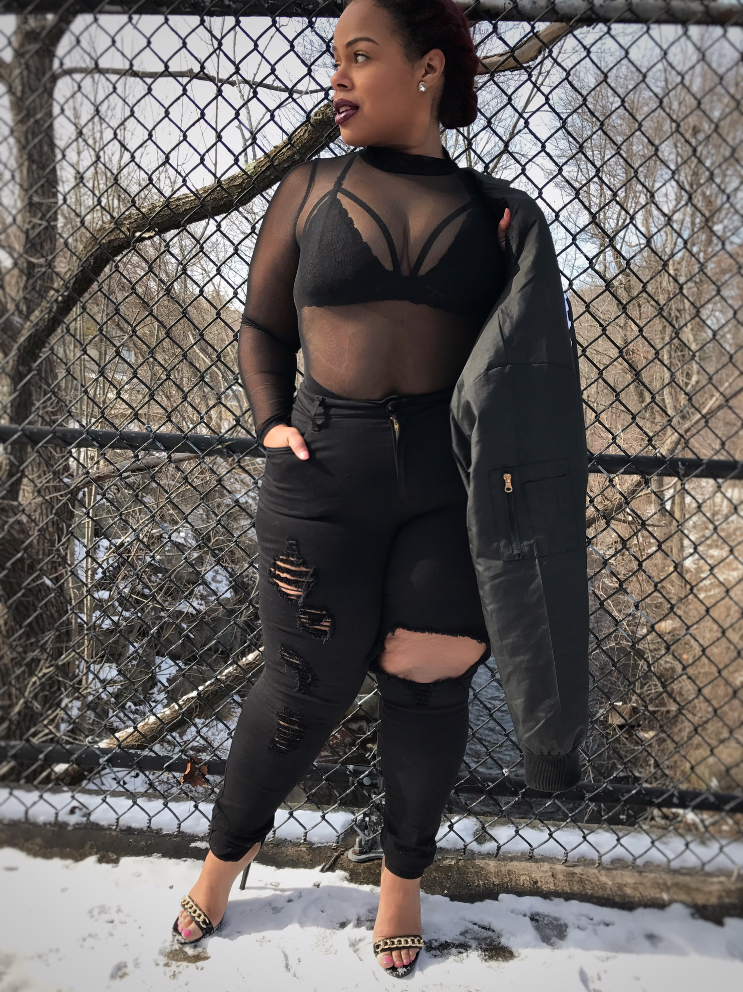 bralette outfits plus size