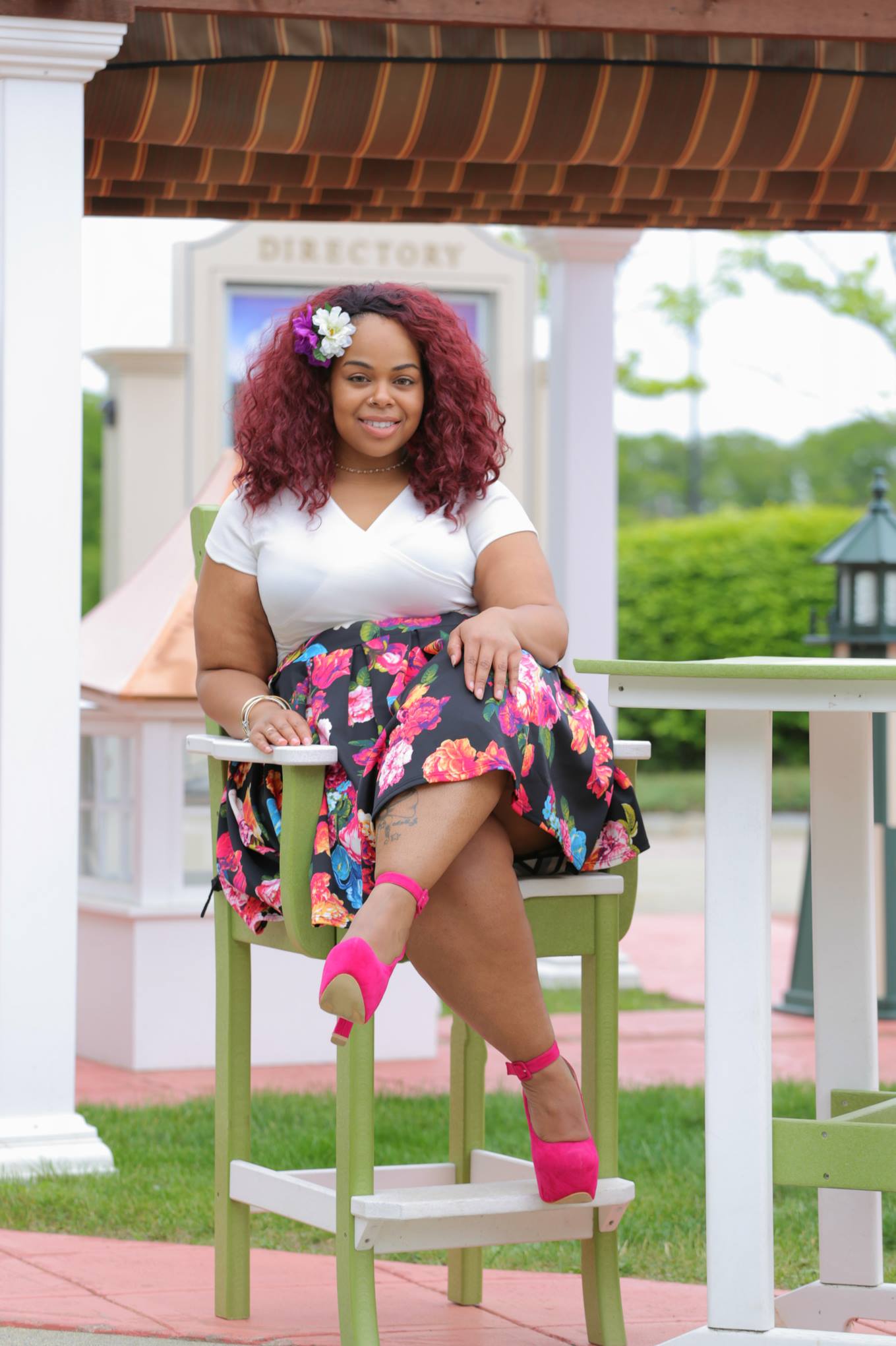 Floral Skirt