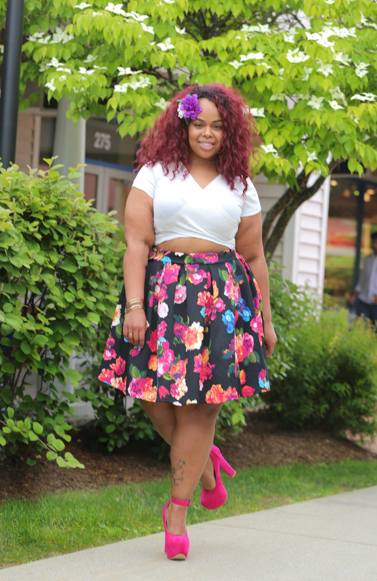 Floral Skirt